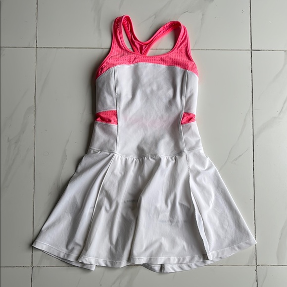 Ivivva Other - Kids Ivivva size 12 Pink and White tennis Dress